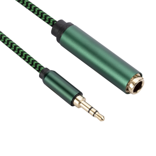 

3.5mm Male to 6.35mm Female Audio Adapter Cable, Length:0.5m(Green)