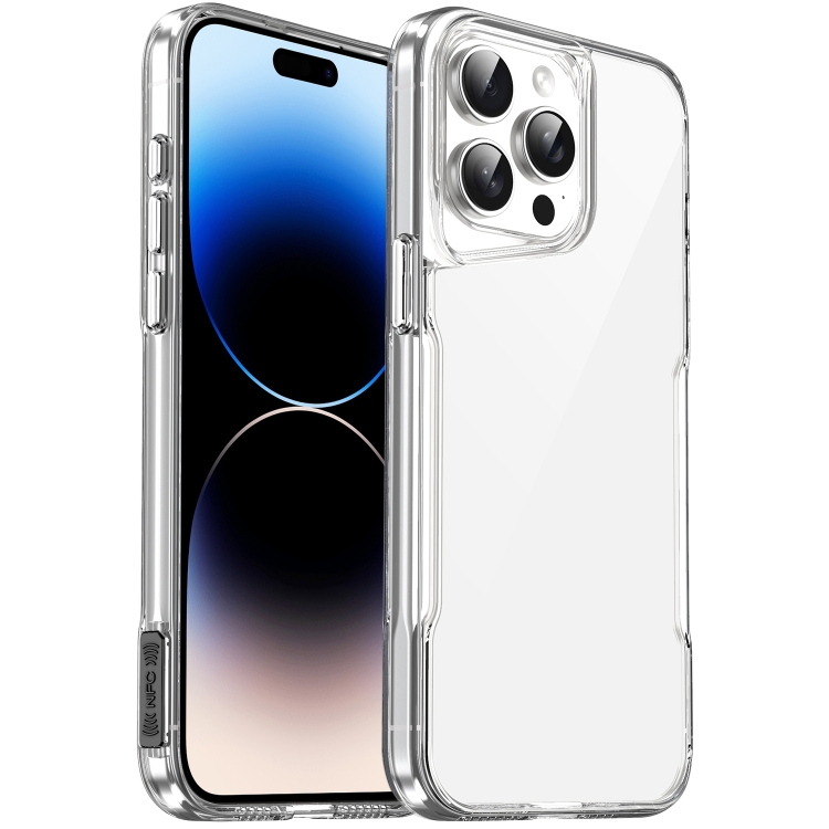 

For iPhone 14 Pro Max Acrylic + TPU Transparent Full Coverage Phone Case
