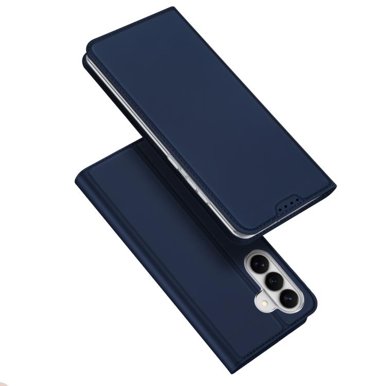 For Samsung Galaxy S26+ 5G DUX DUCIS Skin Pro Series Flip Leather Phone Case(Blue)