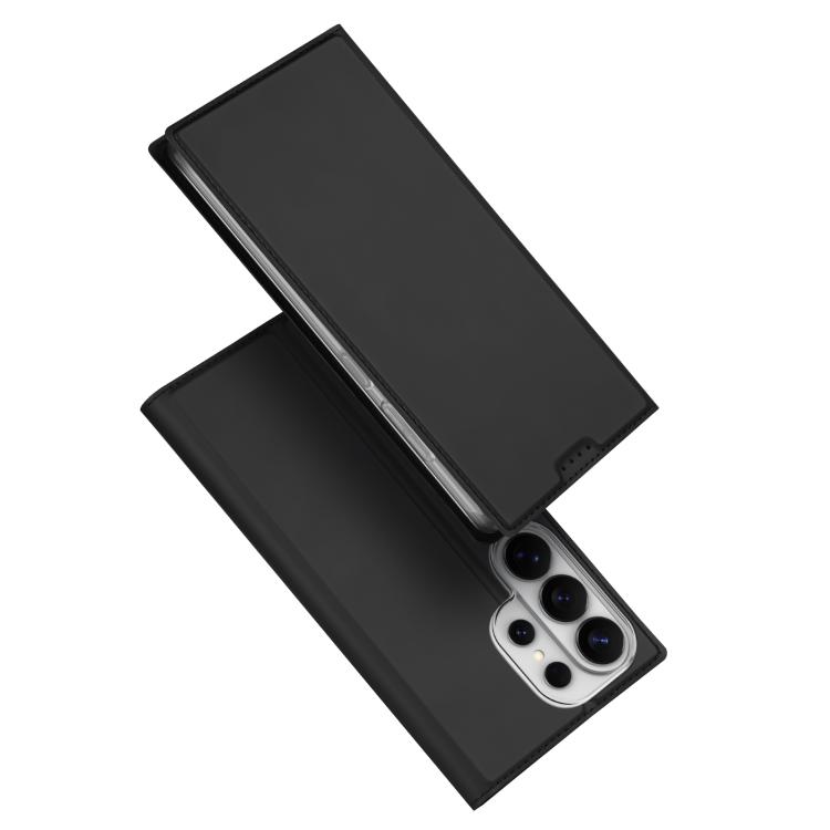 For Samsung Galaxy S26 Ultra 5G DUX DUCIS Skin Pro Series Flip Leather Phone Case(Black)