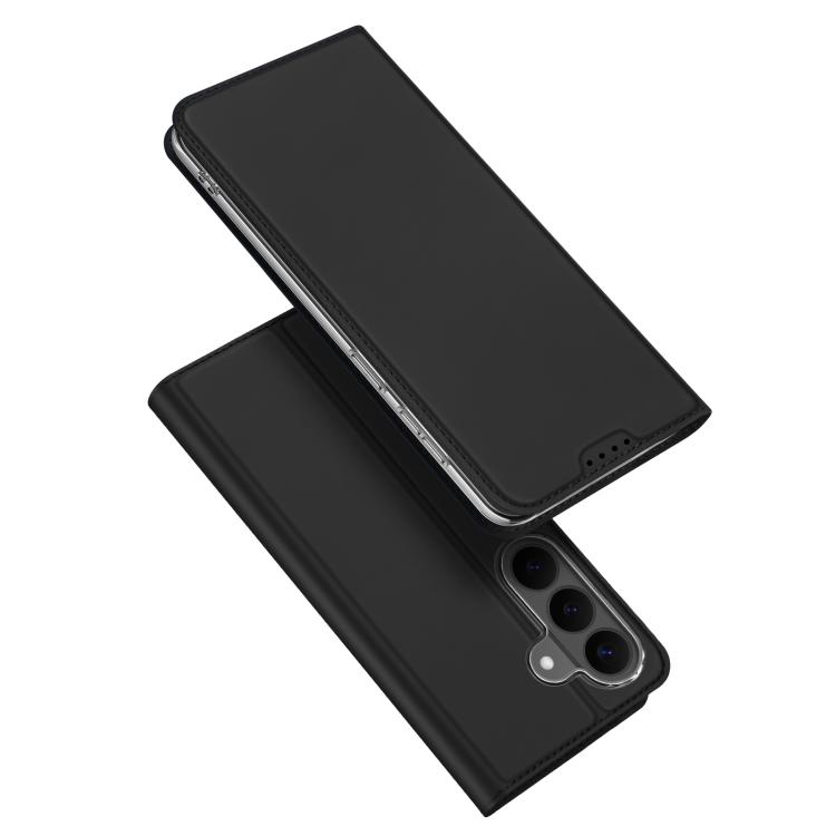 

For Galaxy S26 FE 5G DUX DUCIS Skin Pro Series Flip Leather Phone Case(Black)