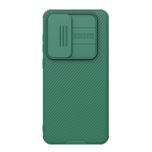 

For Samsung Galaxy S24 FE 5G NILLKIN Black Mirror Pro Series Camshield PC Phone Case(Green)