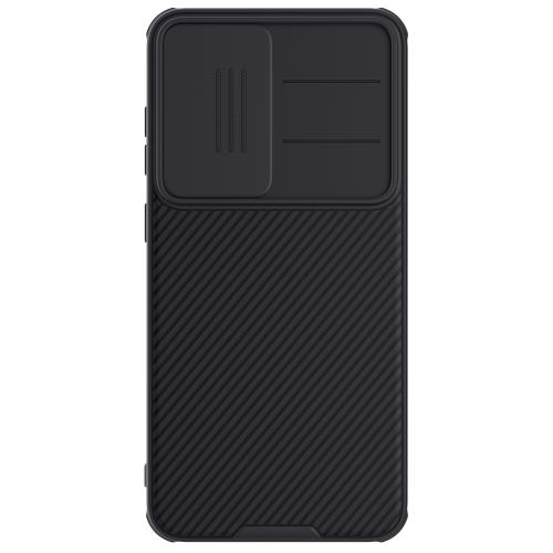 

For Samsung Galaxy S25 5G NILLKIN Black Mirror Pro Series Camshield PC Phone Case(Black)