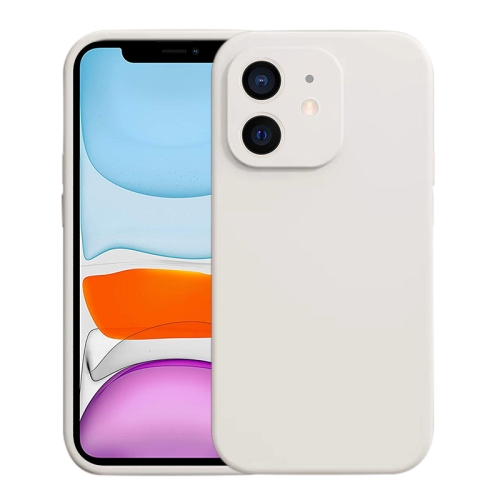 

For iPhone 11 Liquid Silicone MagSafe Phone Case(White)