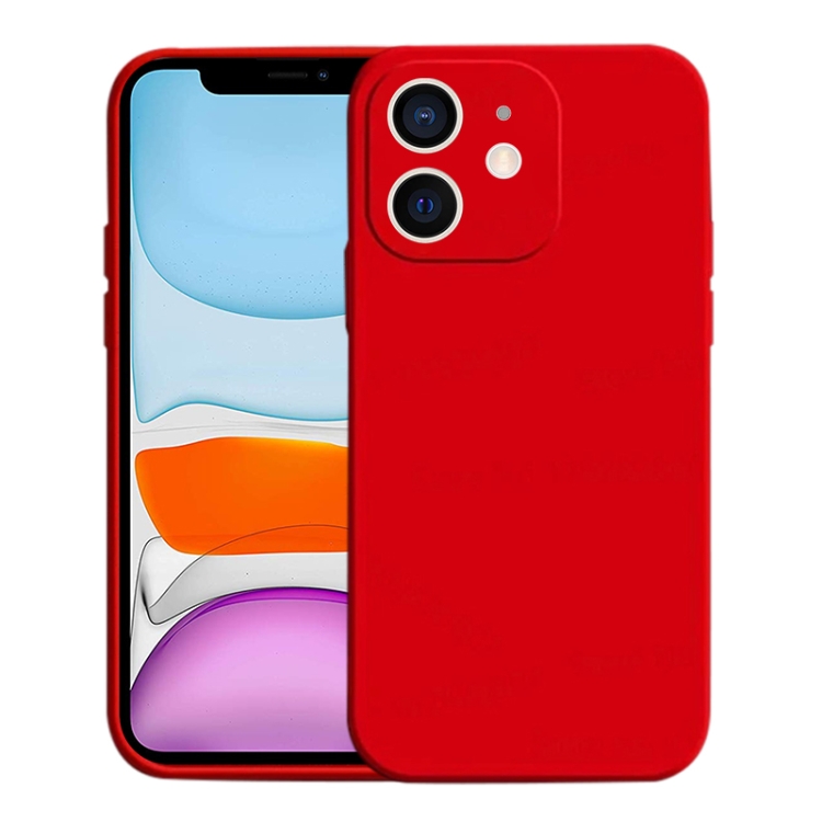 

For iPhone 11 Liquid Silicone MagSafe Phone Case(Red)