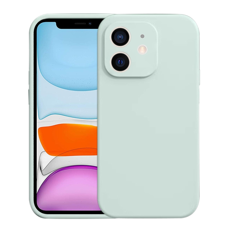 

For iPhone 11 Liquid Silicone MagSafe Phone Case(Green)