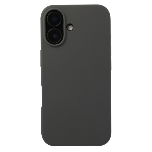 

For iPhone 16 Liquid Silicone Phone Case(Charcoal Black)