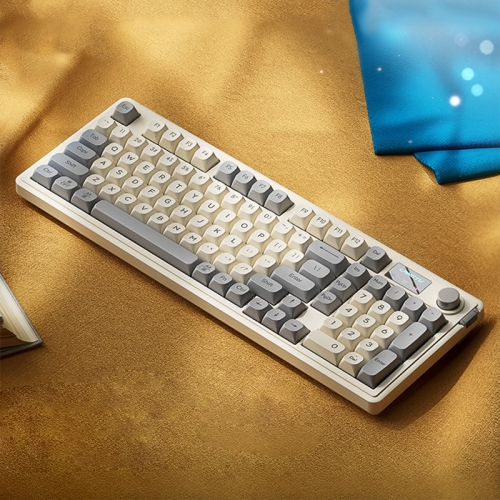 

LANGTU L98 Wired RGB Mechanical Gaming Keyboard(Cream White)