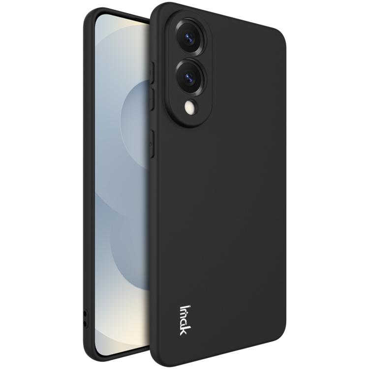 

For Samsung Galaxy S25 Edge 5G imak UC-3 Series Shockproof Frosted TPU Phone Case(Black)