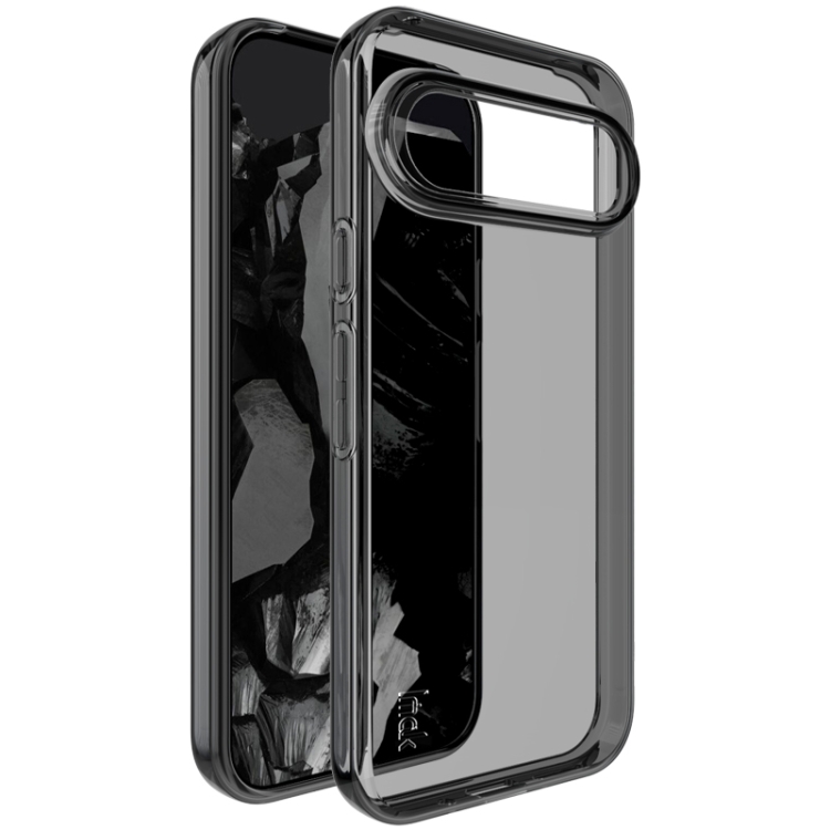 

For Google Pixel 9 Pro IMAK UX-5 Series Transparent Shockproof TPU Protective Phone Case(Transparent Black)