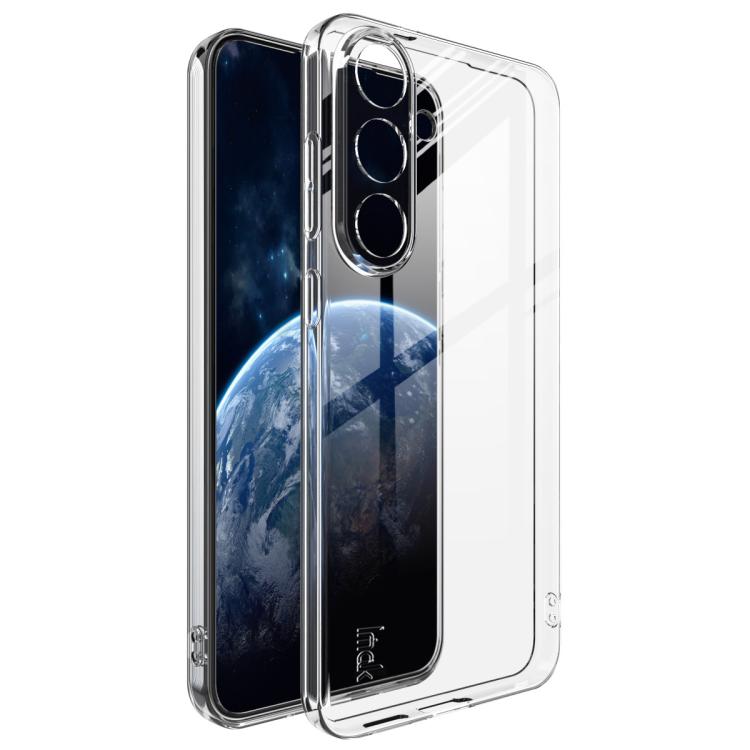 

For Samsung Galaxy S25 FE 5G imak UX-5 Series Super Slim Transparent Shockproof TPU Protective Case(Transparent)