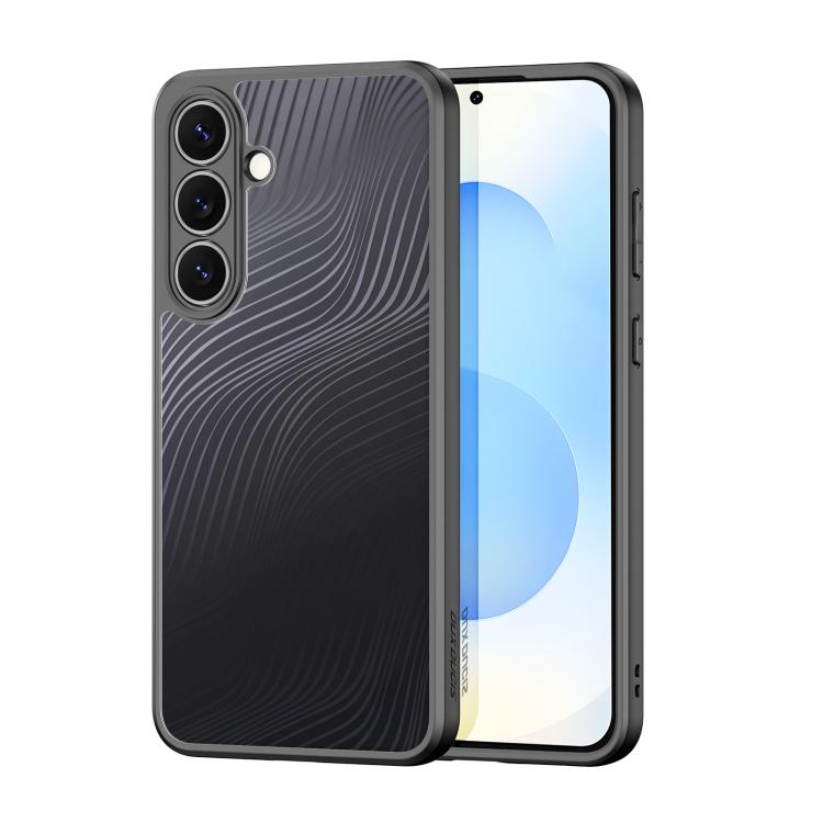 

For Samsung Galaxy S25 FE 5G DUX DUCIS Aimo Series TPU + PC Frosted Feel Phone Case(Black)