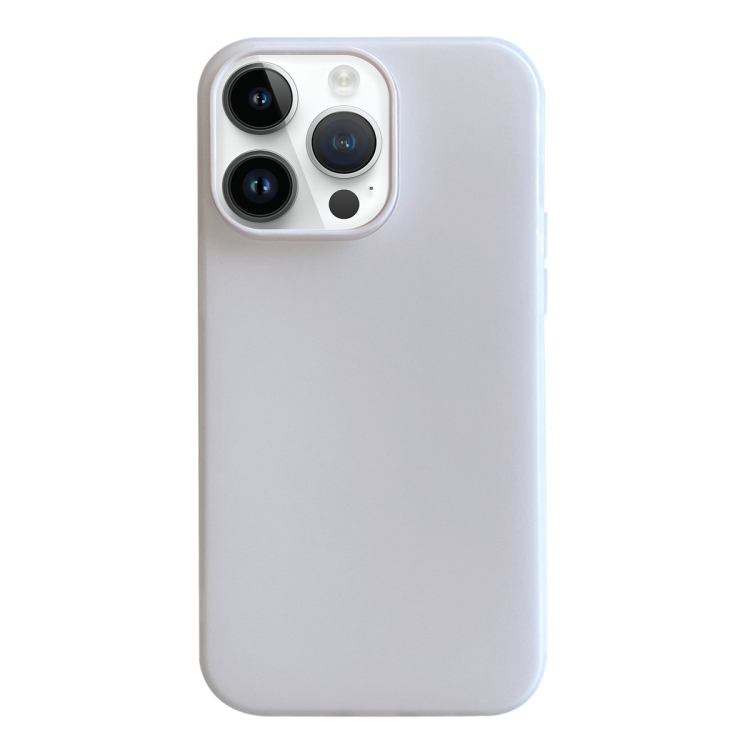 

For iPhone 15 Pro Max Jelly 2 in 1 TPU Hybrid PC Phone Case(White)