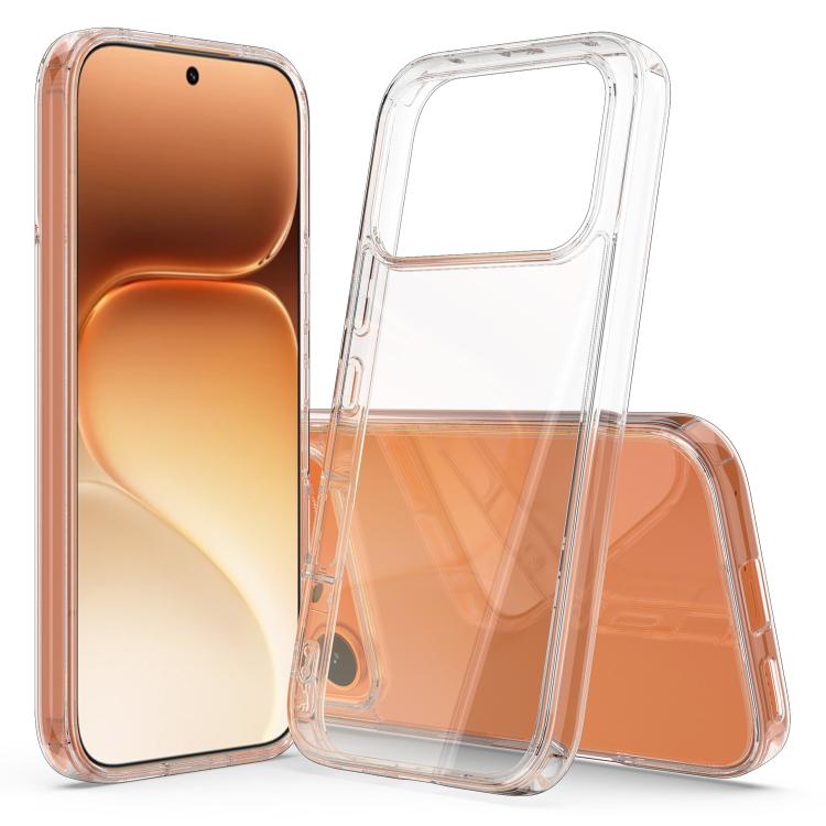 For Honor 600 / 600 Pro 5G Global Scratchproof Acrylic TPU Phone Case(Transparent)