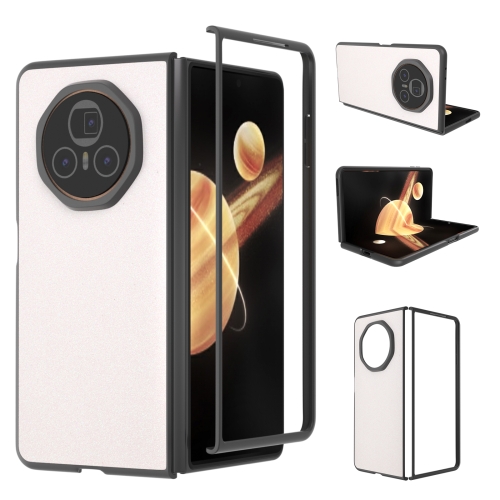 

For Honor Magic V3 Glitter Shockproof Phone Case(White)