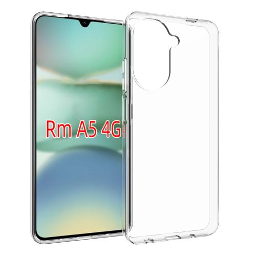 

For Redmi A5 4G 171.7mm / Poco C71 Waterproof Texture TPU Phone Case(Transparent)