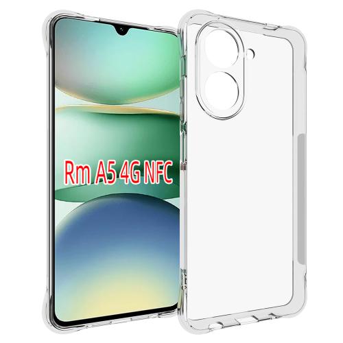 

For Redmi A5 4G 173.3mm Shockproof Non-slip Thickening TPU Phone Case(Transparent)