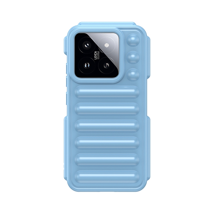 

For Xiaomi 14 Capsule Series Candy Color TPU Phone Case(Blue)