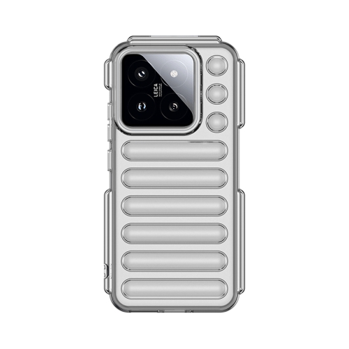 

For Xiaomi 14 Capsule Series Candy Color TPU Phone Case(Transparent)
