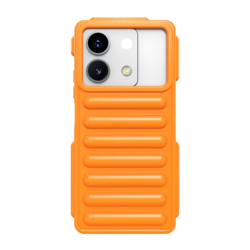 

For Redmi Note 13 5G Global Capsule Series Candy Color TPU Phone Case(Orange)