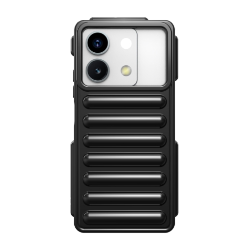 

For Redmi Note 13 5G Global Capsule Series Candy Color TPU Phone Case(Black)