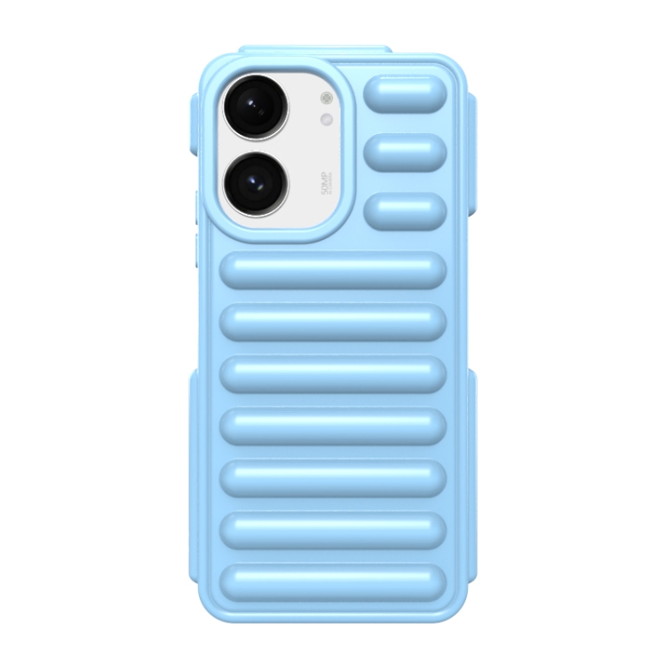 Lot De 8 Autocollants 3D ÉPOXY Pour Coque De Téléphone - Motifs Tendance, Multicolores Bleu