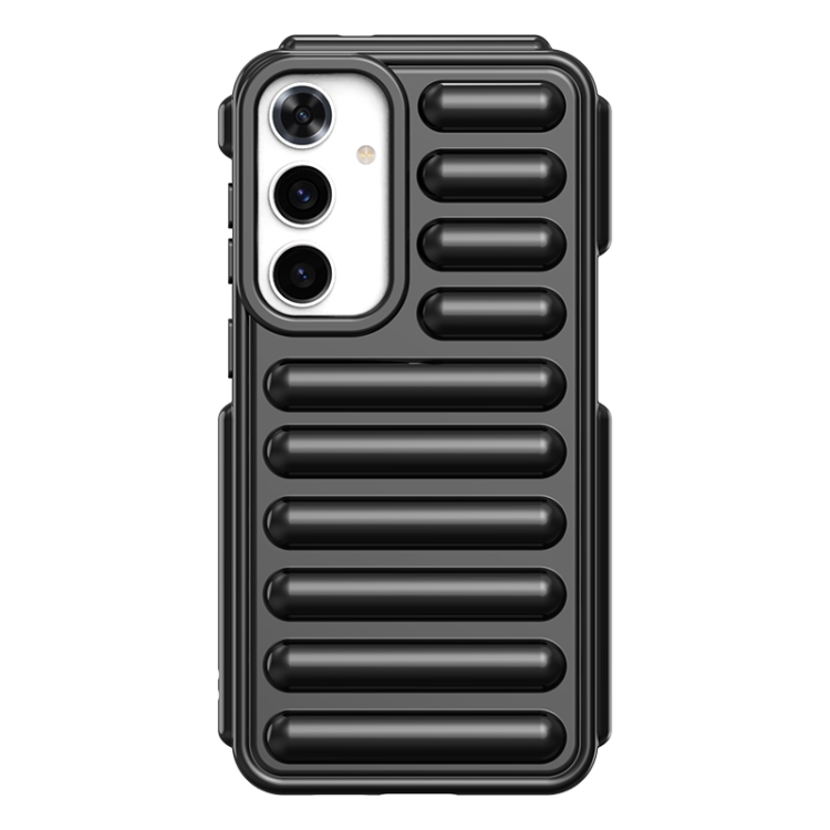 

For Samsung Galaxy S24+ 5G Capsule Series Candy Color TPU Phone Case(Black)