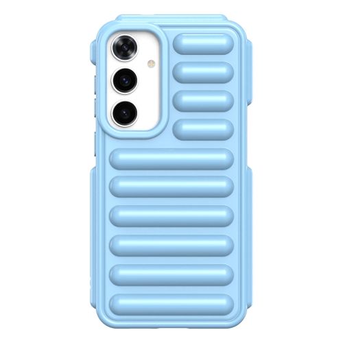 

For Samsung Galaxy S24+ 5G Capsule Series Candy Color TPU Phone Case(Blue)