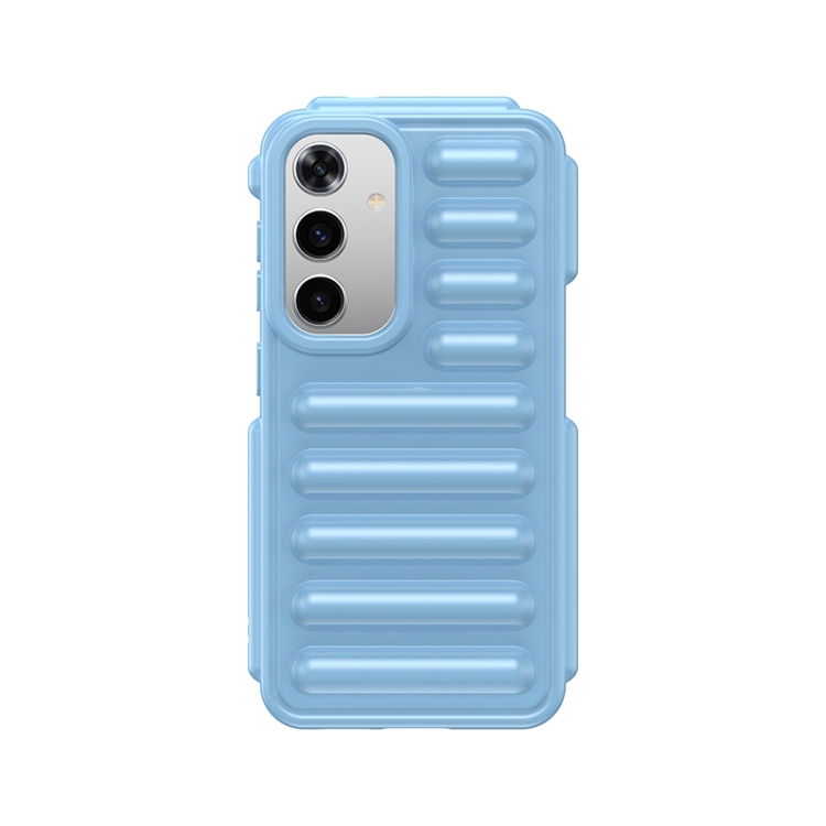 

For Samsung Galaxy S24 5G Capsule Series Candy Color TPU Phone Case(Blue)