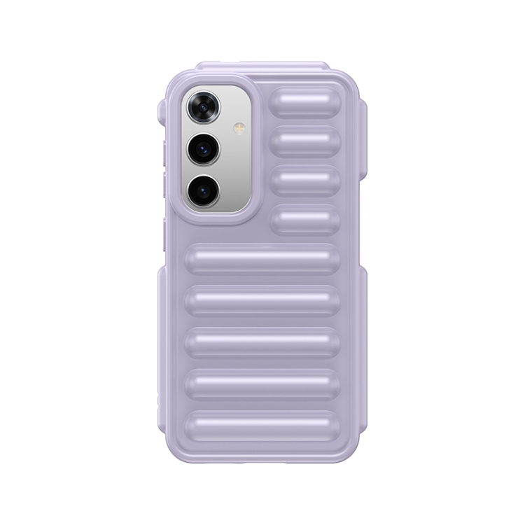 

For Samsung Galaxy S24 5G Capsule Series Candy Color TPU Phone Case(Purple)