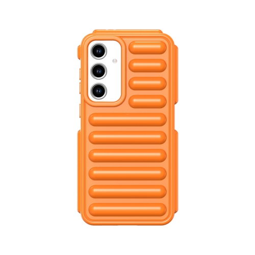 

For Samsung Galaxy S24 FE 5G Capsule Series Candy Color TPU Phone Case(Orange)