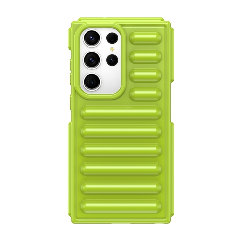 

For Samsung Galaxy S23 Ultra 5G Capsule Series Candy Color TPU Phone Case(Green)