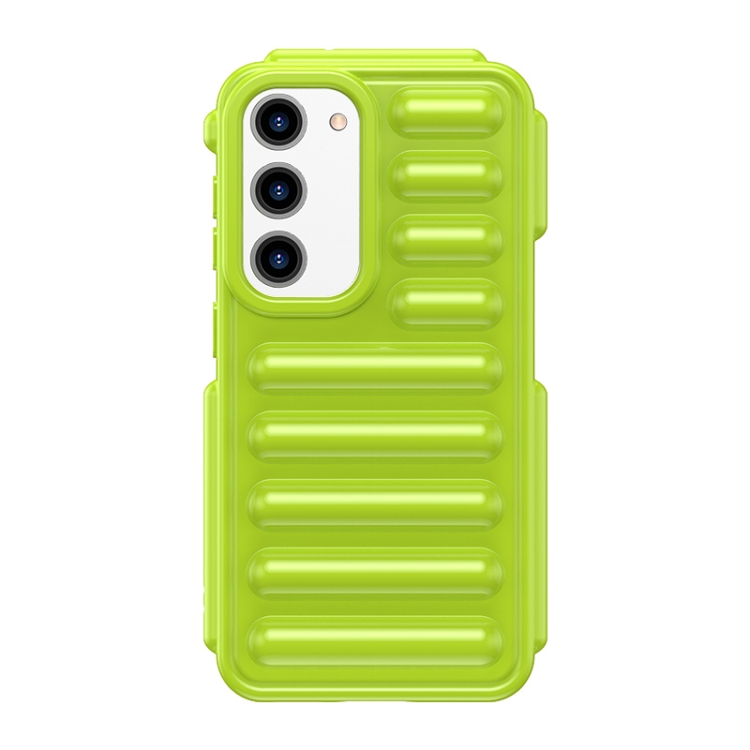 

For Samsung Galaxy S23 5G Capsule Series Candy Color TPU Phone Case(Green)