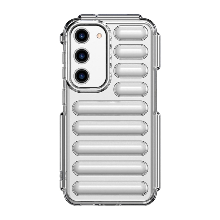 

For Samsung Galaxy S23 5G Capsule Series Candy Color TPU Phone Case(Transparent)