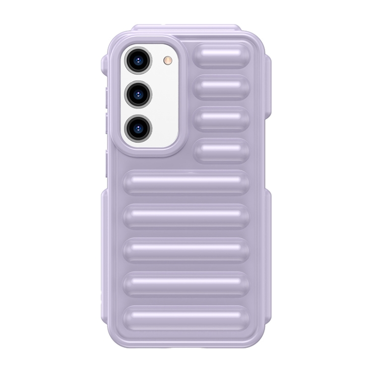 

For Samsung Galaxy S23 5G Capsule Series Candy Color TPU Phone Case(Purple)