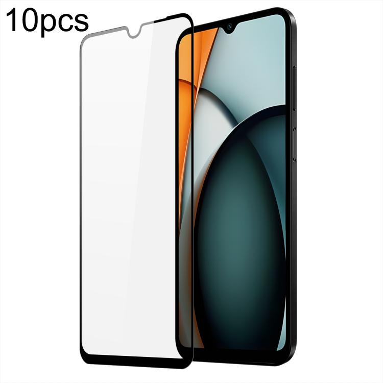 

For Redmi A3 Pro 10pcs DUX DUCIS 0.33mm 9H Medium Alumina Tempered Glass Film