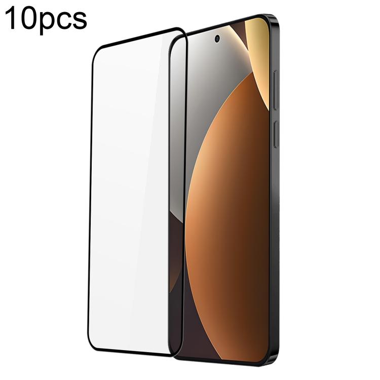 

For Redmi Note 15 Pro 5G Global 163.6mm 10pcs DUX DUCIS 0.33mm 9H Medium Alumina Tempered Glass Film