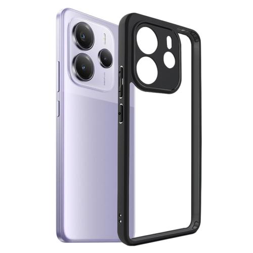 

For Redmi Note 14 4G 163.25mm Frosted TPU Hybrid Transparent PC Phone Case