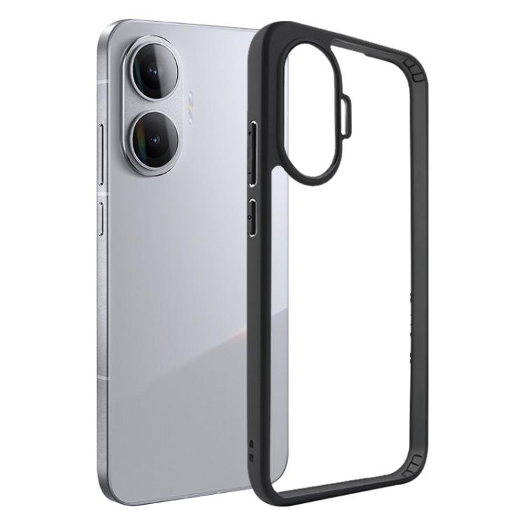 

For Redmi Turbo 4 Pro / Poco F7 Frosted TPU + Transparent PC Phone Case