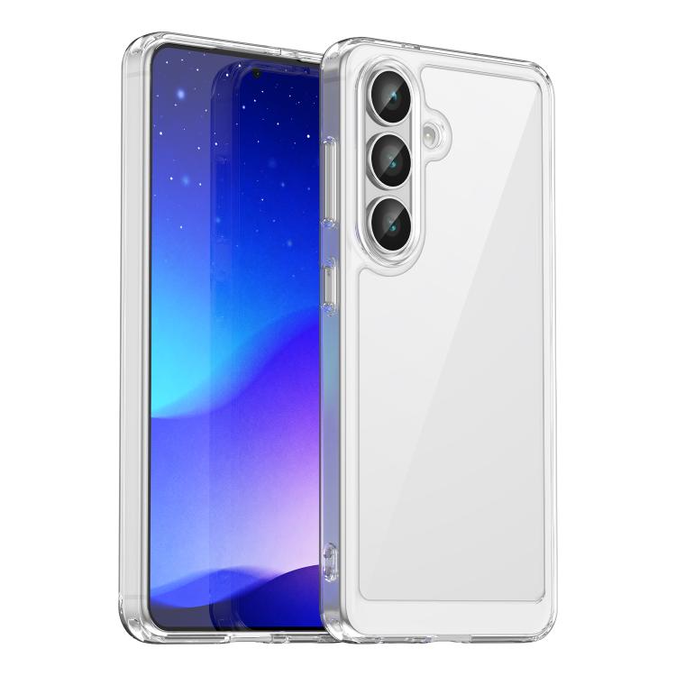 

For Samsung Galaxy S26 Pro 5G Colorful Series Acrylic Hybrid TPU Phone Case(Transparent)