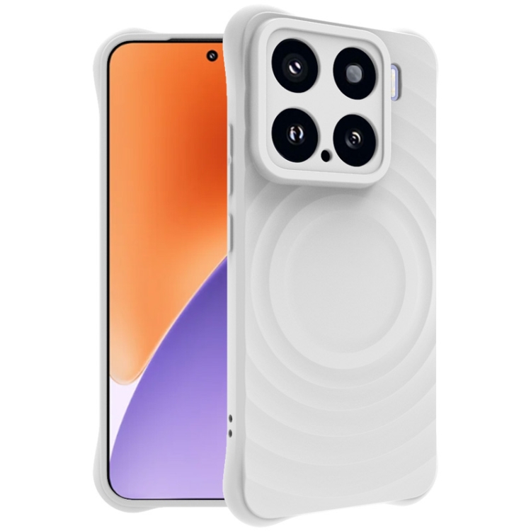 

For Xiaomi 15 IMAK UC-6 Series Manbo Frosting Soft Phone Case(White)