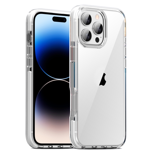 

For iPhone 14 Pro TPE Airbag TPU+ PC Full Coverage Phone Case(White)