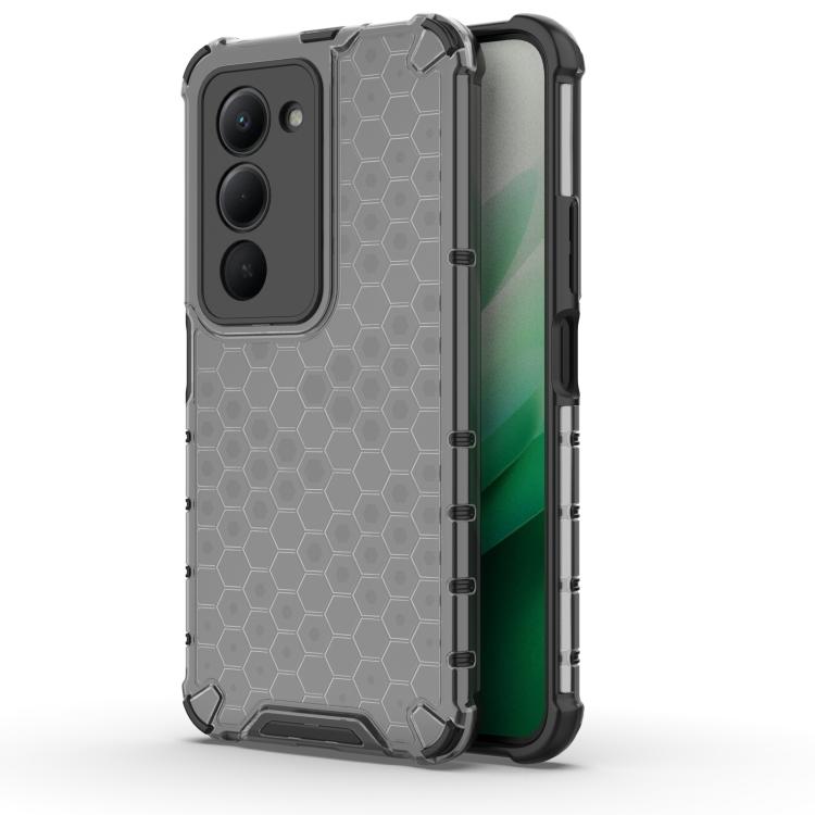 

For Redmi 15 5G Global / 15 4G SEA 169.5mm Honeycomb Shockproof Phone Case(Black)