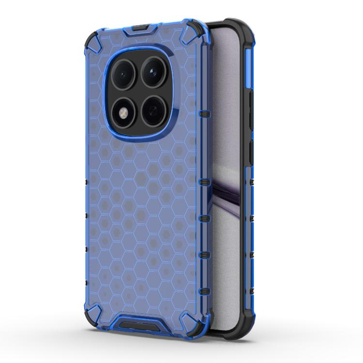 

For Redmi Note 15 Pro 5G Global 163.6mm Honeycomb Shockproof Phone Case(Blue)