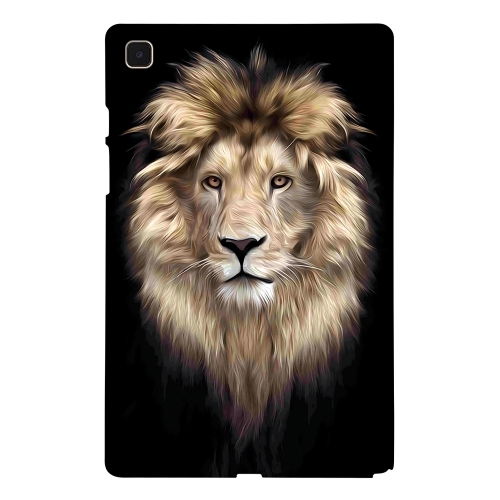 

For Samsung Galaxy Tab A7 10.4 2020 Color Painting Pattern Smart Tablet TPU Case(Lion)