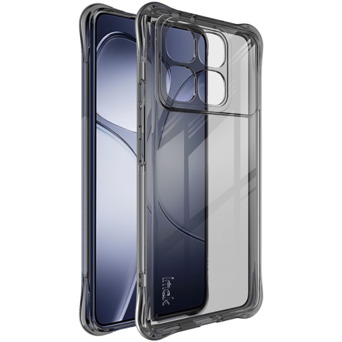 

For Redmi K70 Ultra 5G imak Shockproof Airbag TPU Phone Case(Transparent Black)