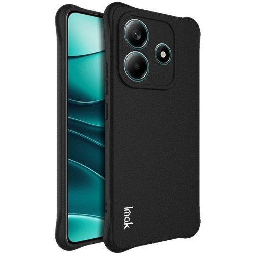 

For Redmi Note 14 5G imak Shockproof Airbag TPU Phone Case(Matte Black)