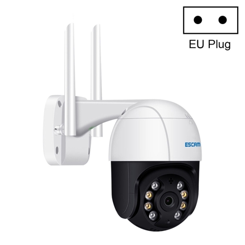 

ESCAM QF518 5MP Smart WiFi IP Camera, Support AI Humanoid Detection / Auto Tracking / Dual Light Night Vision / Cloud Storage / Two Way Audio / TF Card, Plug:EU Plug(White)