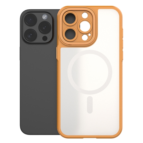 

For iPhone 14 Pro Bodyguard MagSafe Magnetic Phone Case(Orange)