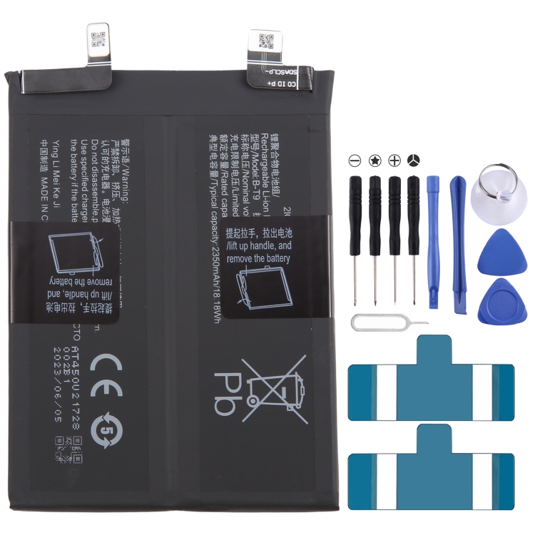For vivo iQOO B-T9 4350mAh Li-Polymer Battery Replacement